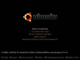 Az Ubuntu telepítése