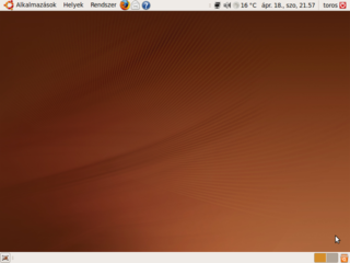 Az Ubuntu munkaasztal