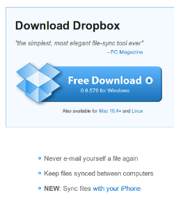 Dropbox Windowsra