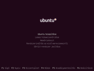 Az Ubuntu telepítése