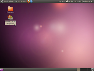 Ubuntu munkaasztal